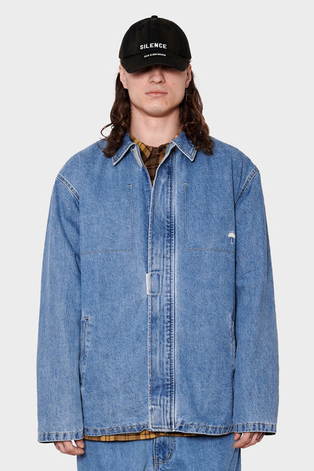 men#@Джинсовий жакет RENTRÉ блакитний, купити онлайн в магазині.