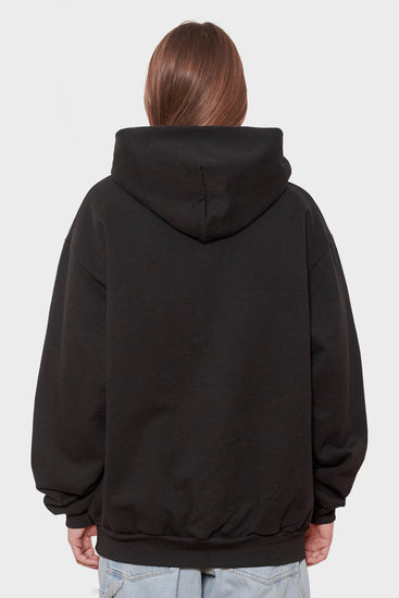 women#@Худі MIND POLLUTION чорний, купити онлайн в магазині.