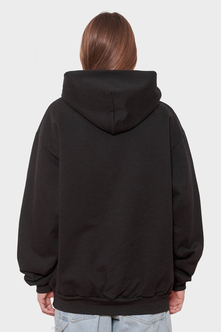 women#@Худі MIND POLLUTION чорний, купити онлайн в магазині.