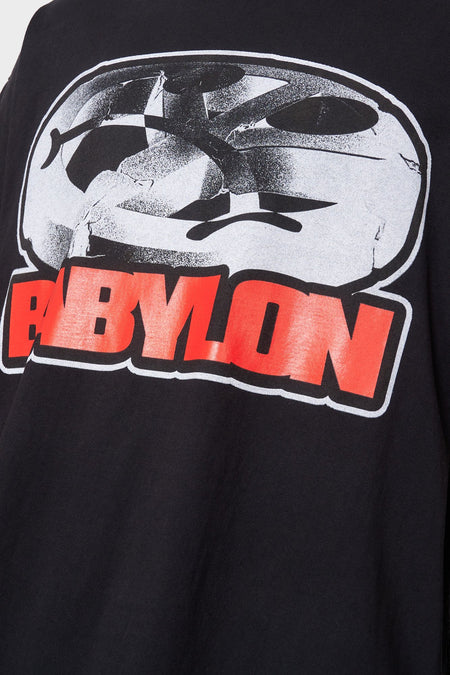 Футболка LONGFACE чорна, купити онлайн в магазині.