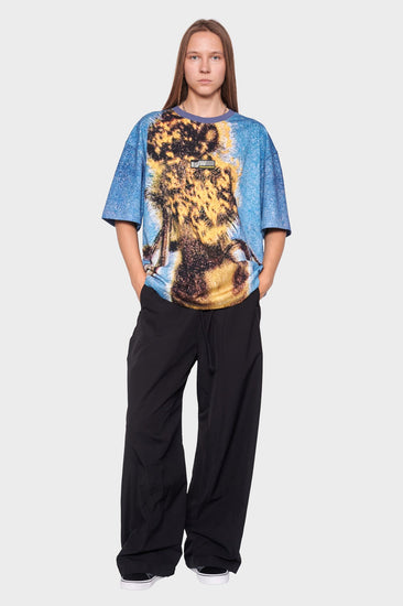 women#@Футболка HONEYBEE блакитна, купити онлайн в магазині.