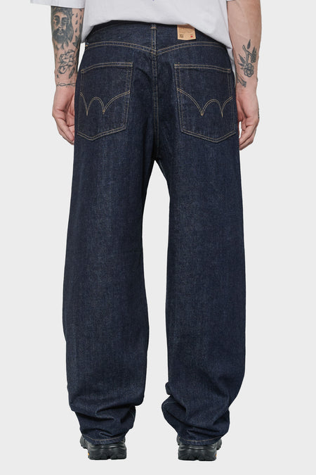 men#@Джинси WIDE PANT темно-сині