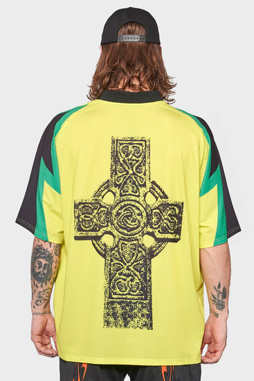 men#@Футболка MIND SOCCER JERSEY жовта, купити онлайн в магазині.