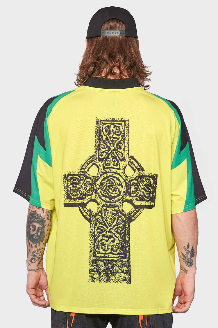 men#@Футболка MIND SOCCER JERSEY жовта, купити онлайн в магазині.