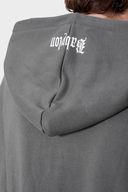 Худі WHO THE DEVIL? темно-сірий, купити онлайн в магазині.