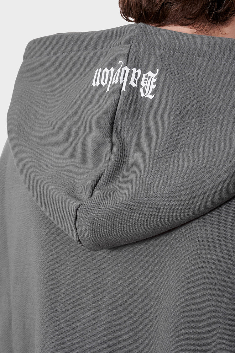 Худі WHO THE DEVIL? темно-сірий, купити онлайн в магазині.