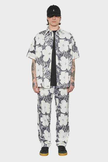 men#@Джинсова сорочка ANDY WARHOL біла