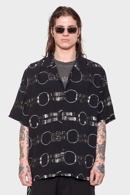 men#@Сорочка STRAPS чорна, купити онлайн в магазині.