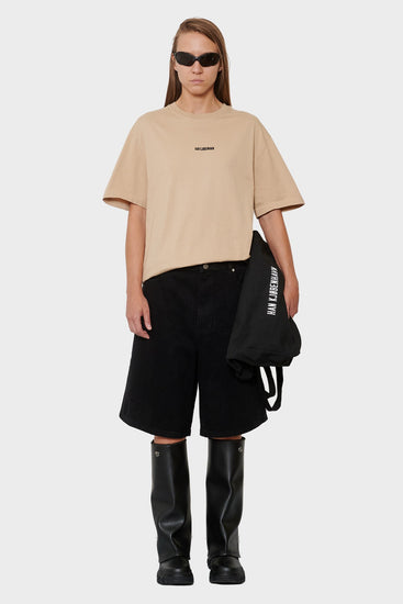 women#@Джинсові шорти BAGGY чорні