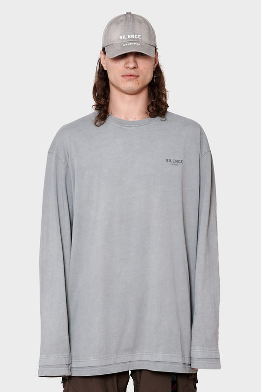 men#@Лонгслів LAYERED сірий, купити онлайн в магазині.