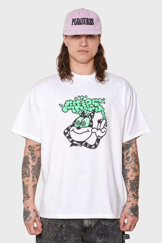 men#@Футболка STONED CAT біла, купити онлайн в магазині.