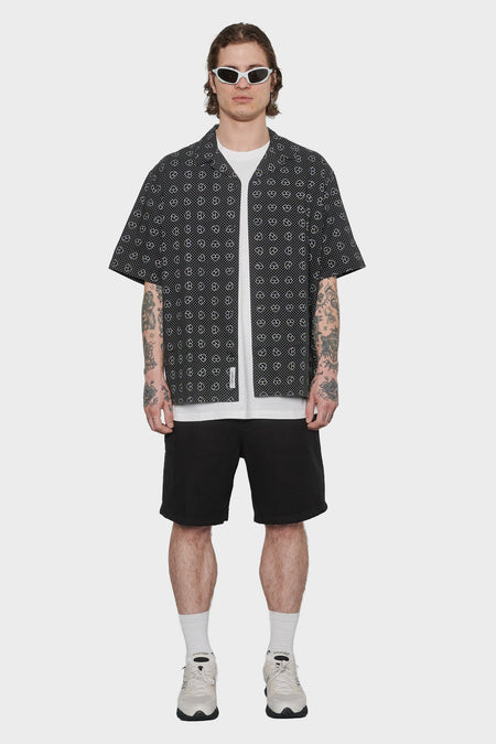 men#@Сорочка FUROSHIKI чорна