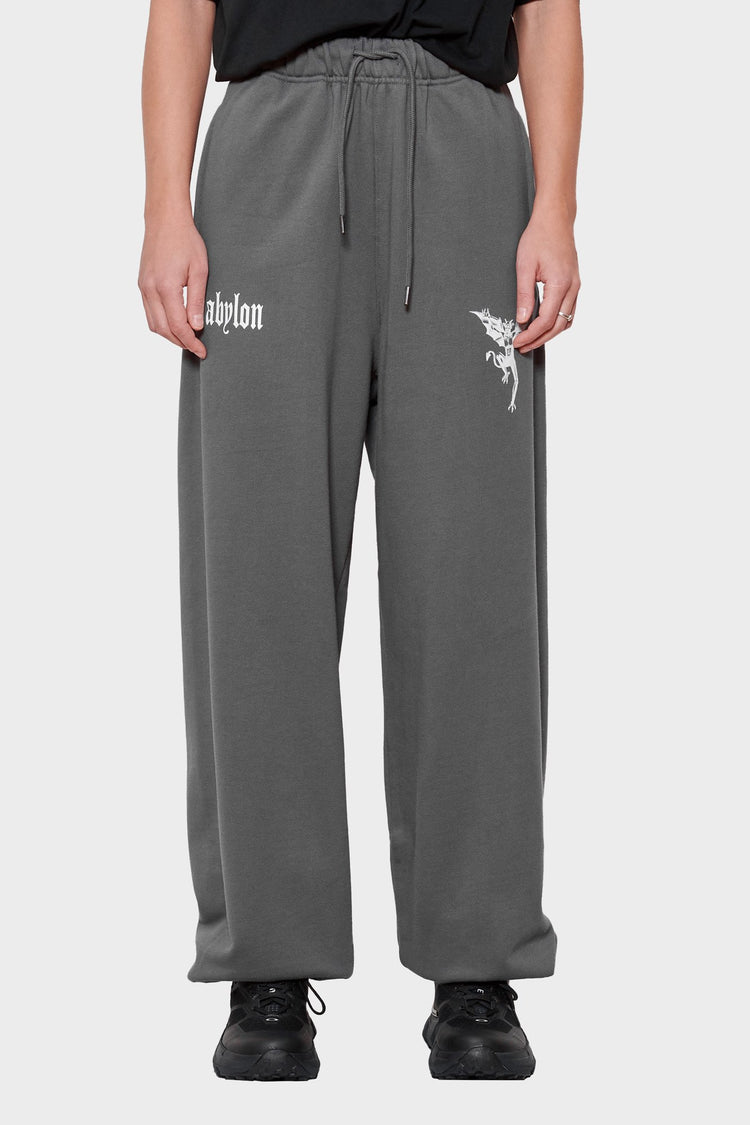 women#@Штани WHO THE DEVIL? темно-сірі, купити онлайн в магазині.