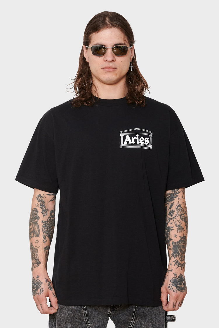 men#@Футболка TEMPLE чорна, купити онлайн в магазині.