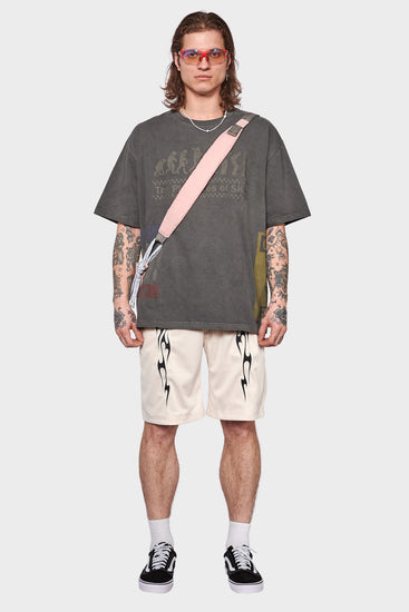 men#@Шорти FLAME MESH білі, купити онлайн в магазині.