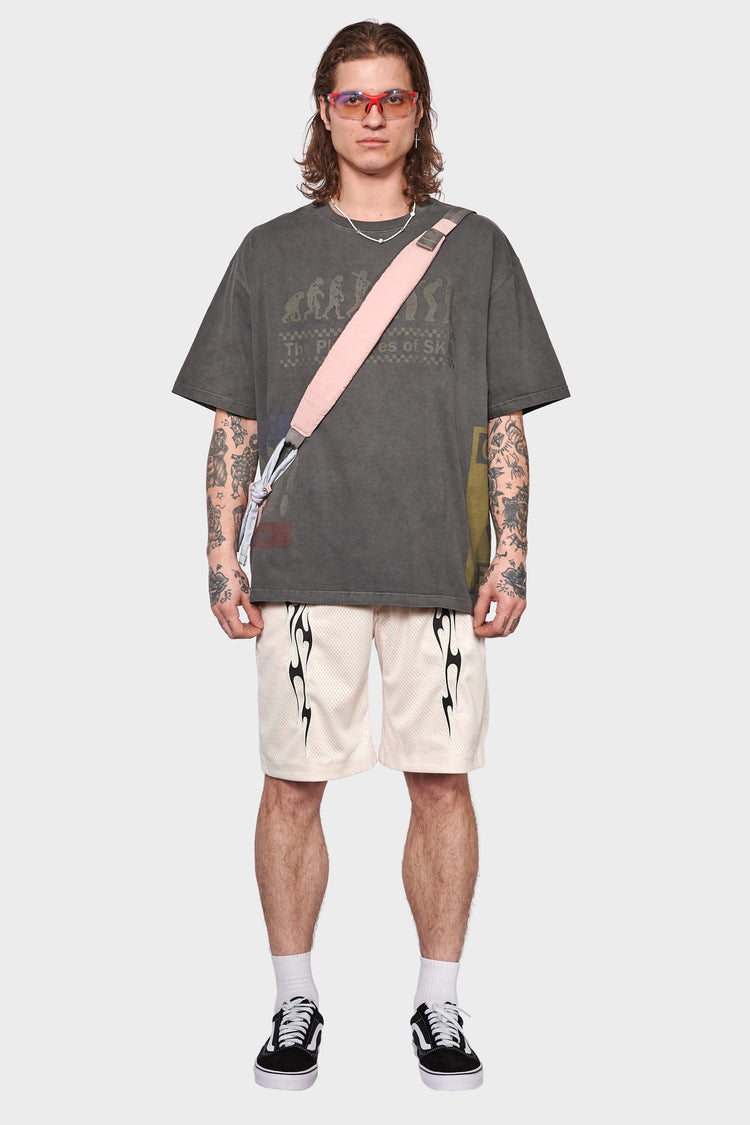 men#@Шорти FLAME MESH білі, купити онлайн в магазині.