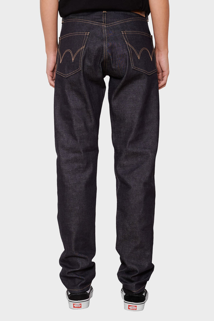 women#@Джинси REGULAR TAPERED RAINBOW SELVAGE темно-сині, купити онлайн в магазині.