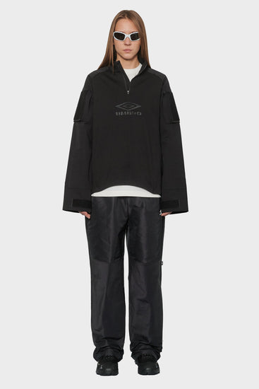 women#@Кофта TACTICAL HALF ZIP чорна