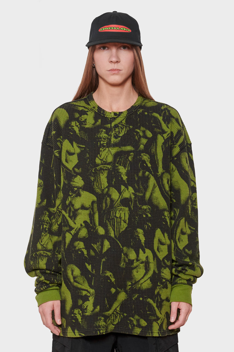 women#@Лонгслів GODS THERMAL зелений, купити онлайн в магазині.