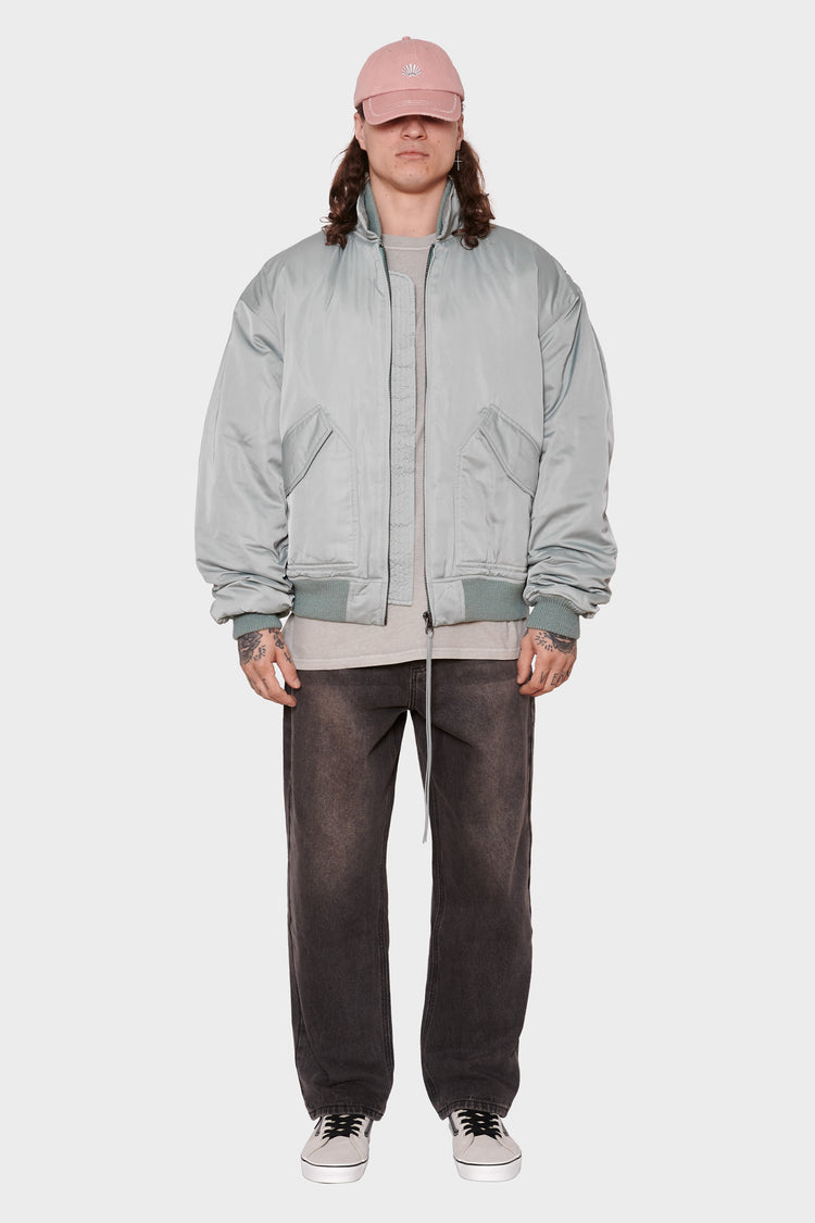 men#@Бомбер BOMBER JACKET м'ятний, купити онлайн в магазині.