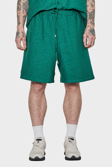 men#@Шорти CROCHET SHORT зелені