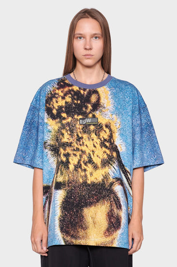 women#@Футболка HONEYBEE блакитна, купити онлайн в магазині.