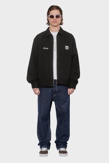 men#@Куртка EMBROIDERED WORK чорна