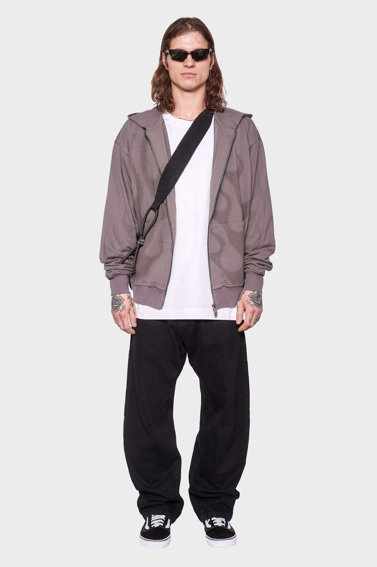 men#@Зіп-худі FLAMES SPRAY графітовий, купити онлайн в магазині.