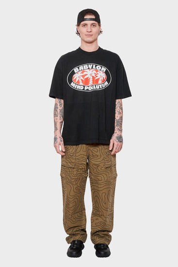 men#@Футболка MIND POLLUTION чорна, купити онлайн в магазині.