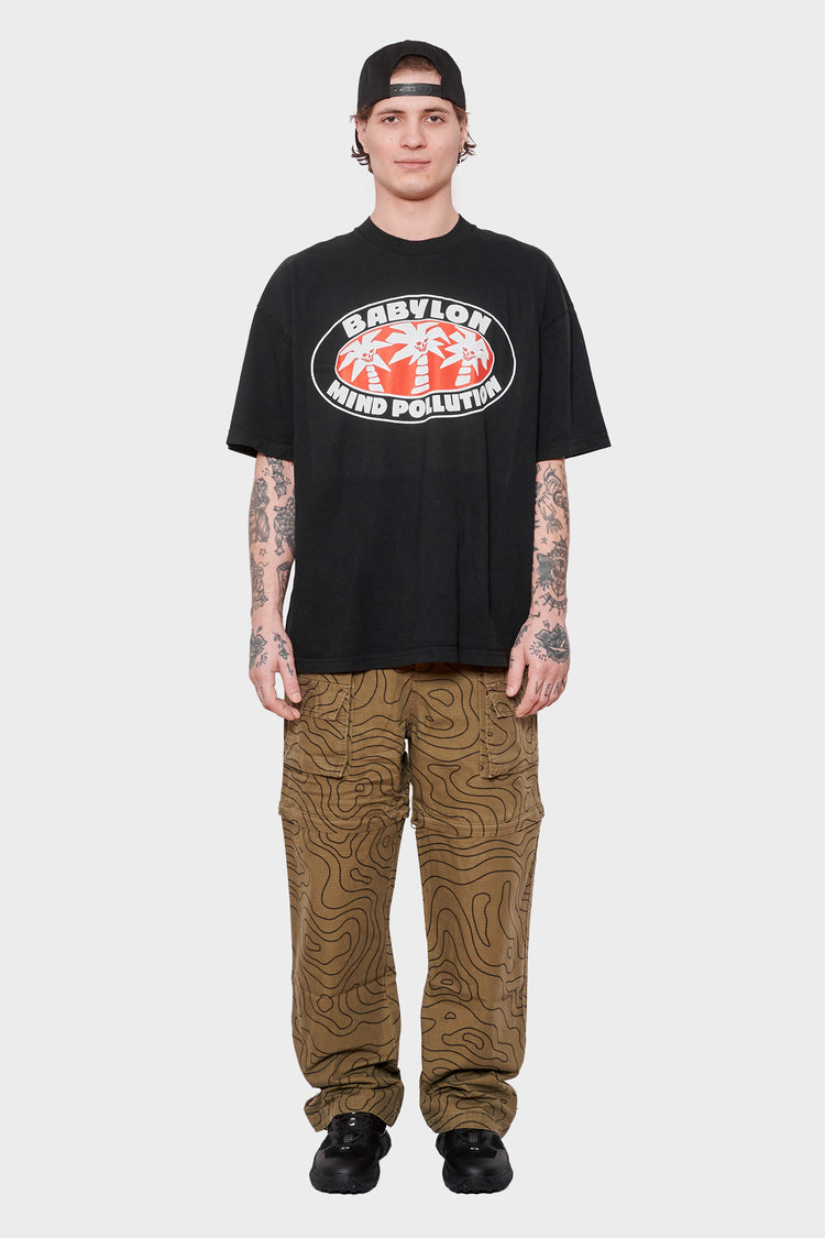 men#@Футболка MIND POLLUTION чорна, купити онлайн в магазині.