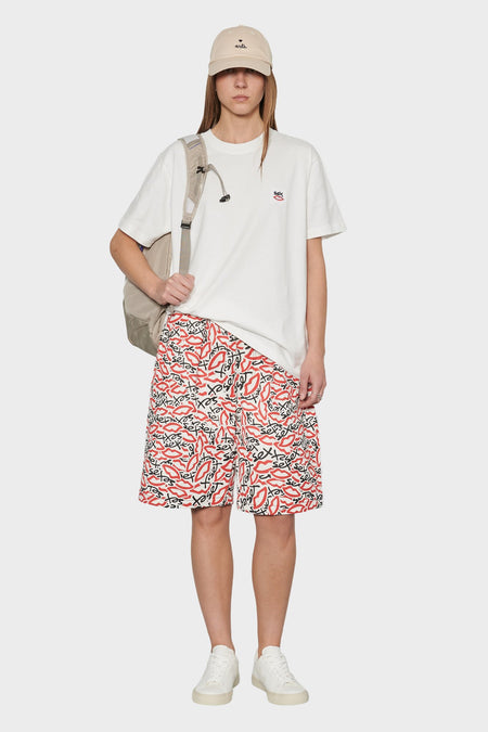 women#@Футболка MINI EMBROIDERED LOGO біла