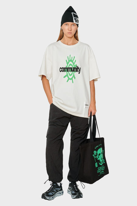 women#@Футболка M0D44 x CHUMAKY COMMUNITY біла, купити онлайн в магазині.