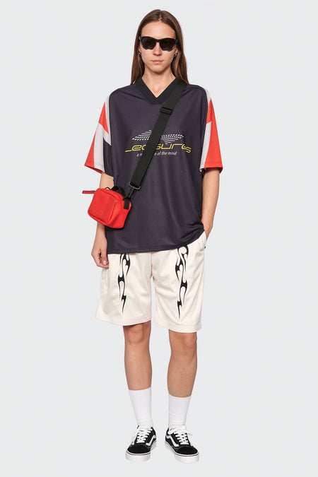 women#@Футболка MIND SOCCER JERSEY чорна, купити онлайн в магазині.