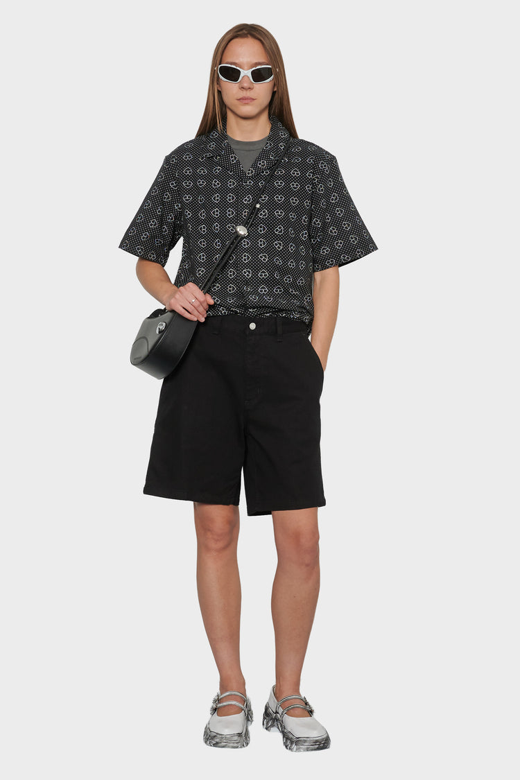 men#@Сорочка FUROSHIKI чорна