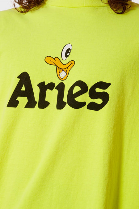 Футболка AGED AYE DUCK FLUORO жовта, купити онлайн в магазині.