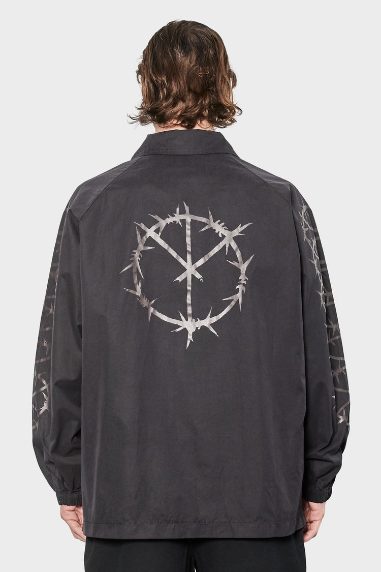 men#@Куртка BARBED чорна