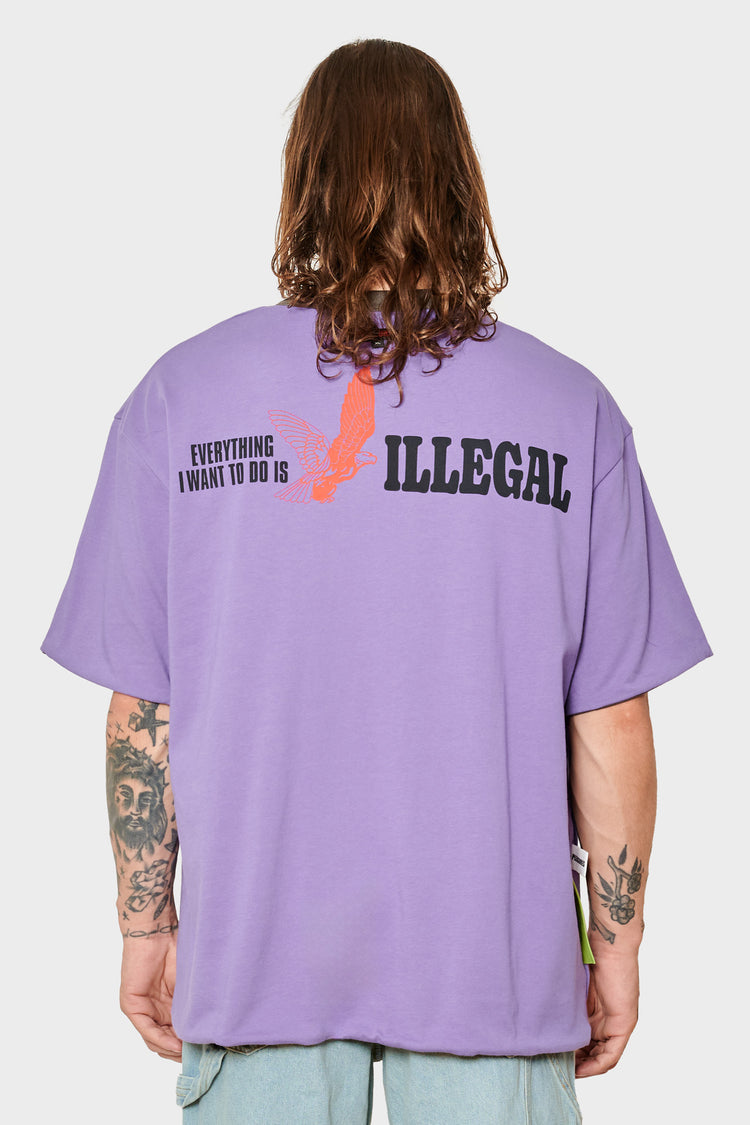 men#@Футболка LEGAL REVERSIBLE графітова/фіолетова, купити онлайн в магазині.