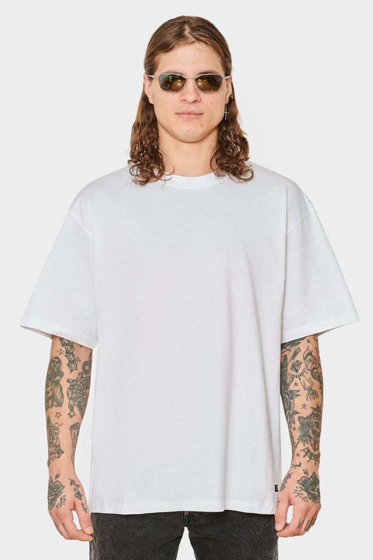 men#@Футболка OVERSIZE BASIC біла, купити онлайн в магазині.