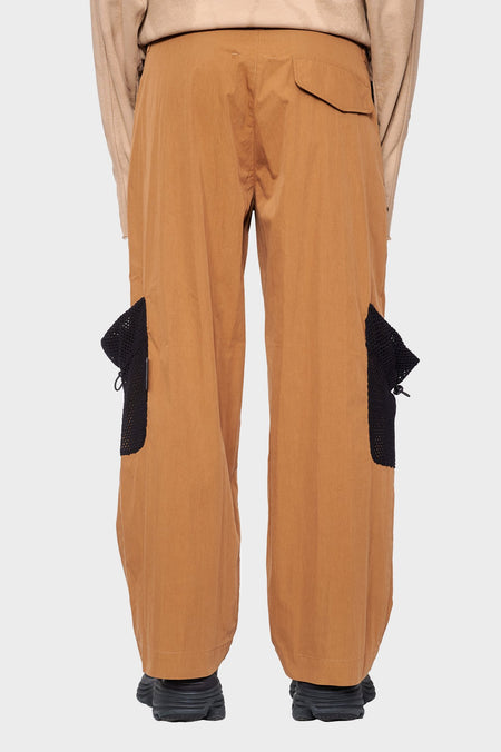 men#@Штани NET POCKET CARGO коричневі, купити онлайн в магазині.