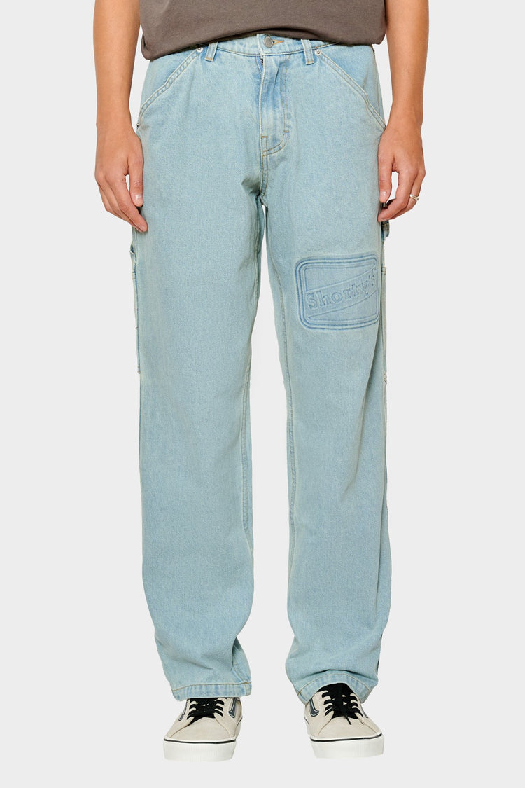 women#@Джинси BOX LOGO CARPENTER світло-блакитні, купити онлайн в магазині.
