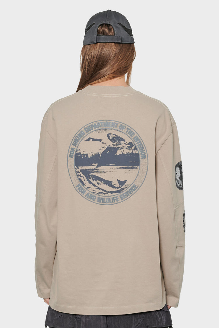 women#@Лонгслів DIVISION сірий