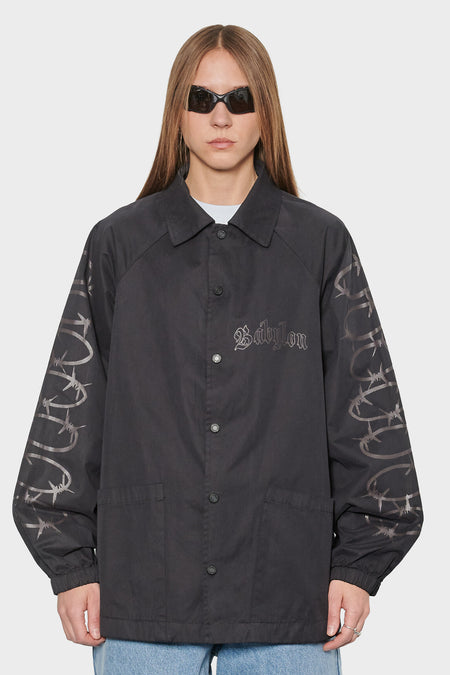 women#@Куртка BARBED чорна