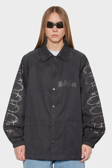 women#@Куртка BARBED чорна