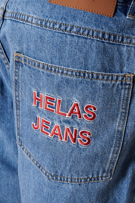 Джинси HELAS JEANS блакитні, купити онлайн в магазині.