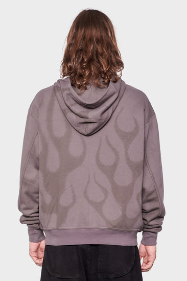 men#@Зіп-худі FLAMES SPRAY графітовий, купити онлайн в магазині.