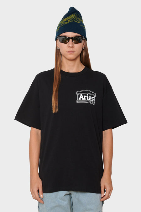 women#@Футболка TEMPLE чорна, купити онлайн в магазині.