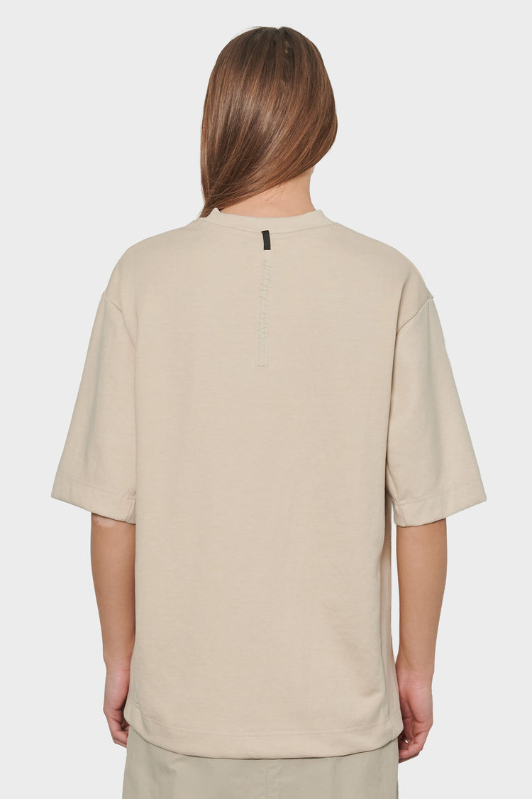 women#@Футболка MULTIPOCKET TEE молочна