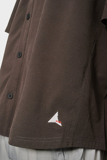 Сорочка DOT AIR коричнева