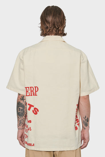 men#@Сорочка ARTE RED PRINT бежева