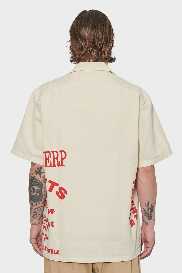 men#@Сорочка ARTE RED PRINT бежева